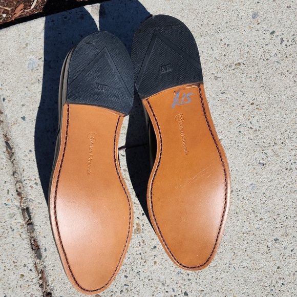 Allen Edmonds Brown Leather Cap-Toe Derby Shoes main image 4